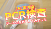 【2000円】JAL国内線PCR検査サービスを利用して分かったことや注意点